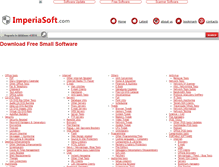 Tablet Screenshot of imperiasoft.com